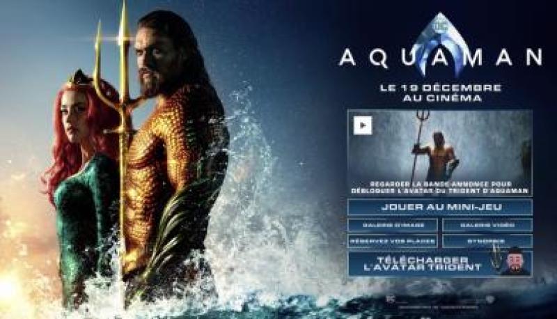 Visuel de aquaman-jeu-activation-lancement-film